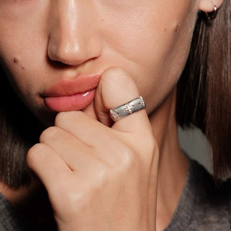 Clover Dreams Openwork Ring - floysun