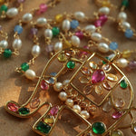 Colorful Handcrafted Glass Elephant Pearl Necklace - floysun