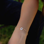 Colorful Zircon Beaded 26 Letters Bracelet - floysun