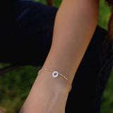 Colorful Zircon Beaded 26 Letters Bracelet - floysun