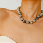 Crazy Agate Beaded Necklace - floysun