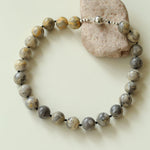 Crazy Agate Beaded Necklace - floysun