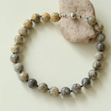 Crazy Agate Beaded Necklace - floysun