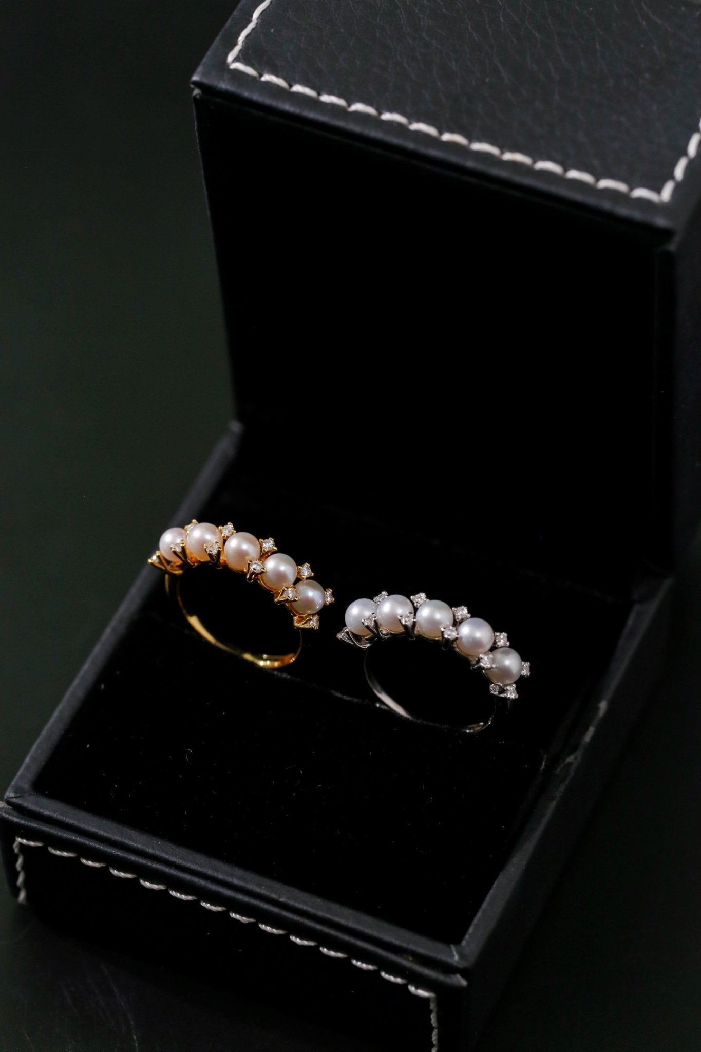 Crown Bloom Adjustable Pearl Ring - floysun