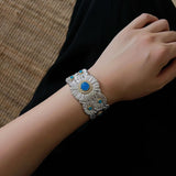 Daisy Bloom Wide Open Cuff – Agate Edition - floysun
