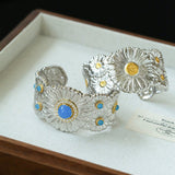 Daisy Bloom Wide Open Cuff - floysun