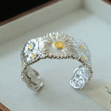 Daisy Bloom Wide Open Cuff - floysun
