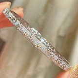 Daisy Breeze Matte Cuff Bracelet - floysun