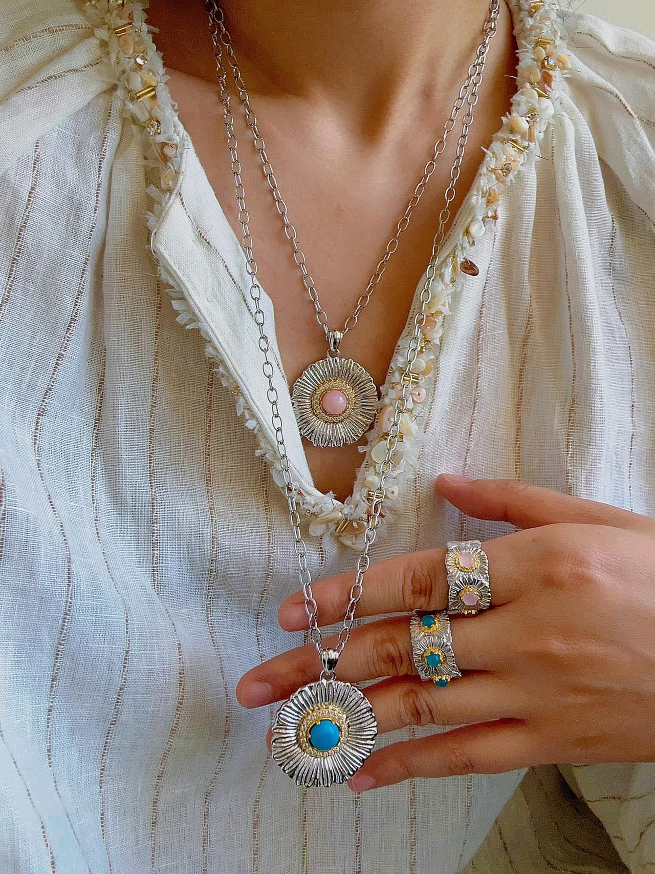 Daisy Pendant Necklace - floysun