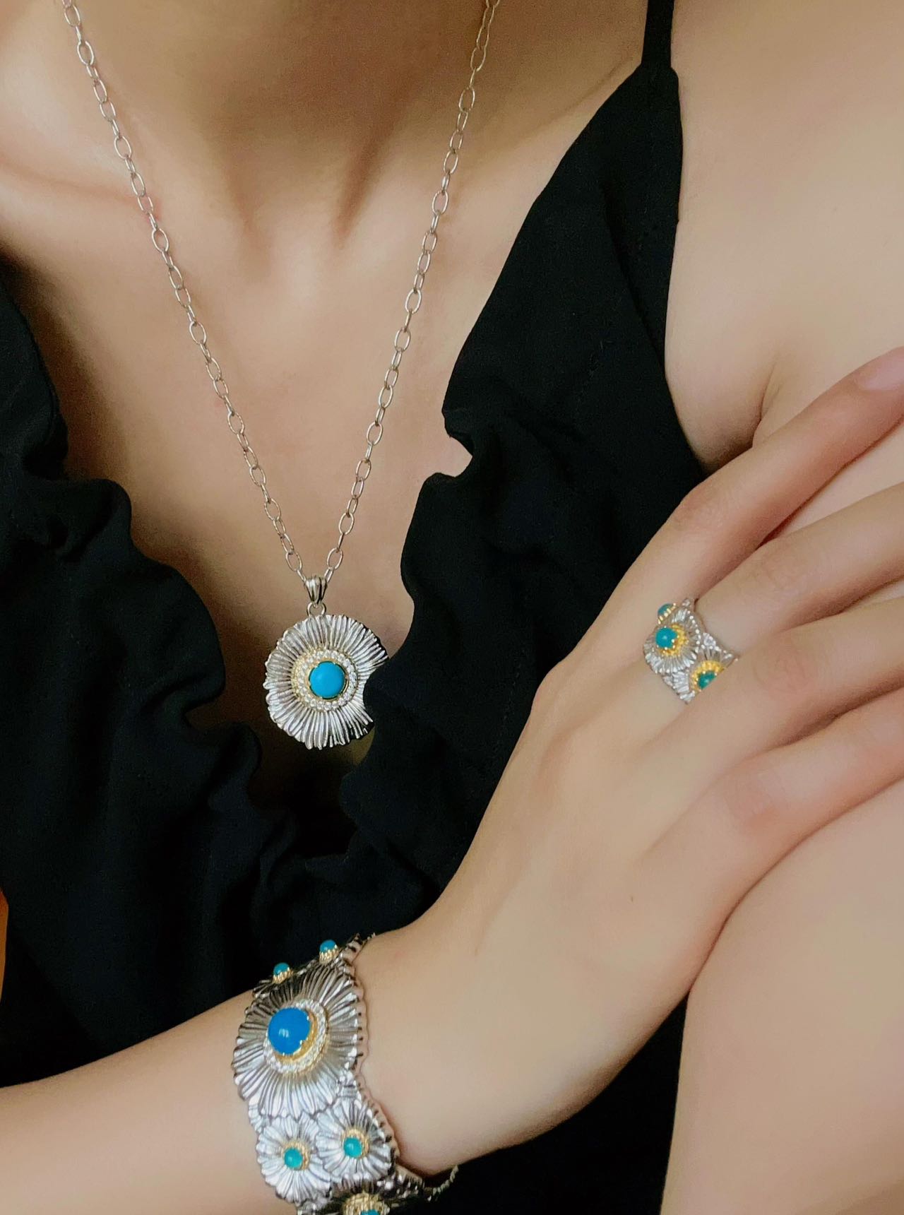 Daisy Pendant Necklace - floysun