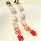 Dopamine Candy Drop Earrings – Strawberry Kiss - floysun