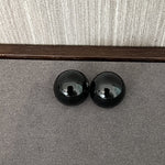 Dopamine Half - Hoop Enamel 925 Silver Earrings - floysun
