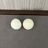 Dopamine Half - Hoop Enamel 925 Silver Earrings - floysun