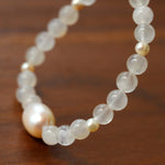 Dopamine Stacking Elastic Bracelets – Pearls & Gemstones - floysun