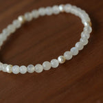 Dopamine Stacking Elastic Bracelets – Pearls & Gemstones - floysun