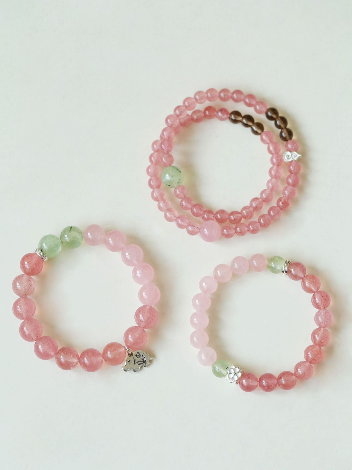 Dream Energy Crystal Bracelet - Blossom Charm - floysun