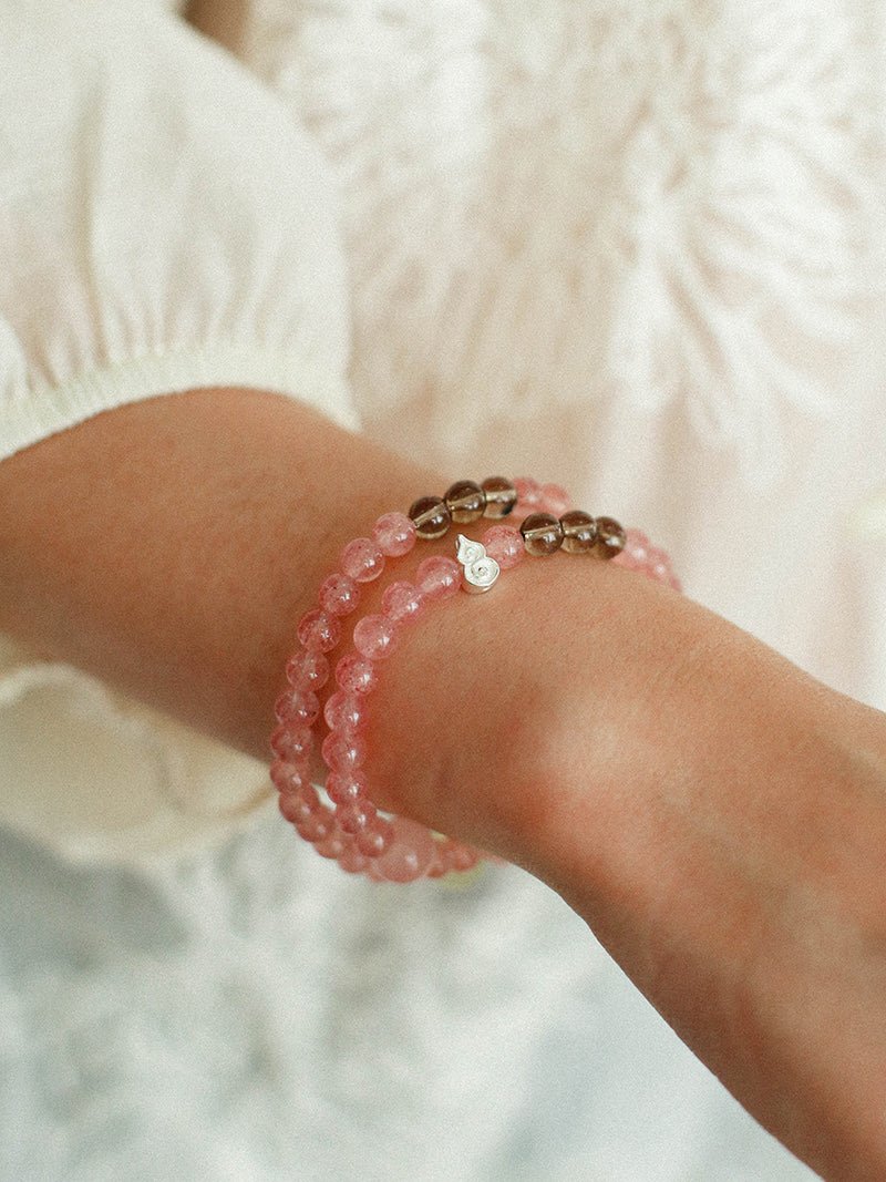 Dream Energy Crystal Bracelet - Double Layer Gourd Style - floysun