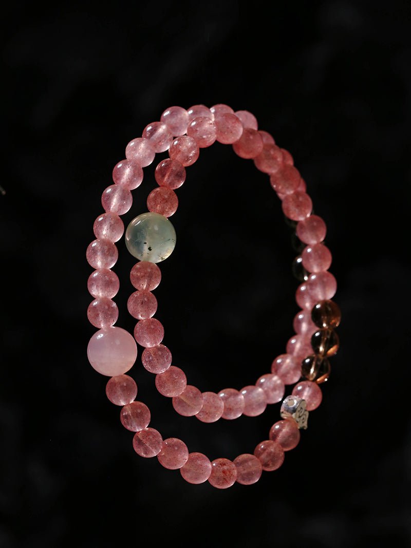 Dream Energy Crystal Bracelet - Double Layer Gourd Style - floysun