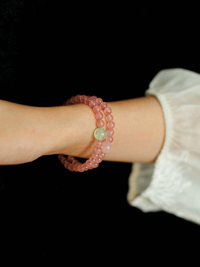 Dream Energy Crystal Bracelet - Double Layer Gourd Style - floysun