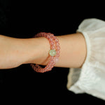 Dream Energy Crystal Bracelet - Double Layer Gourd Style - floysun