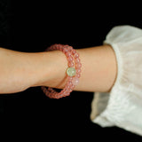 Dream Energy Crystal Bracelet - Double Layer Gourd Style - floysun