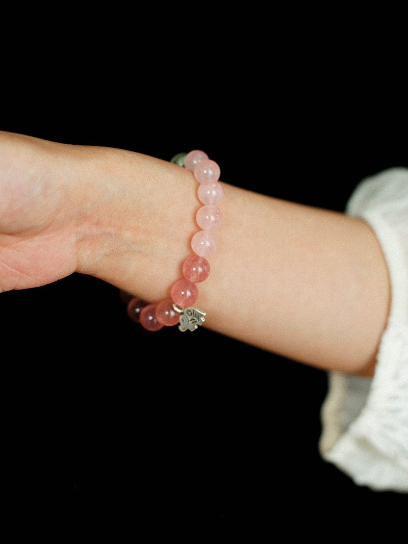 Dream Energy Crystal Bracelet - Elephant Charm - floysun