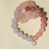 Dream Energy Crystal Bracelet - Lotus Charm Bracelet - floysun