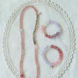 Dream Energy Crystal Bracelet - Peach Blossom Charm Bracelet - floysun