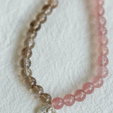 Dream Energy Crystal Bracelet - Triple - Layer Rose Quartz Mix - floysun