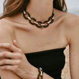 Ebony Wood Elliptic Bracelet - floysun