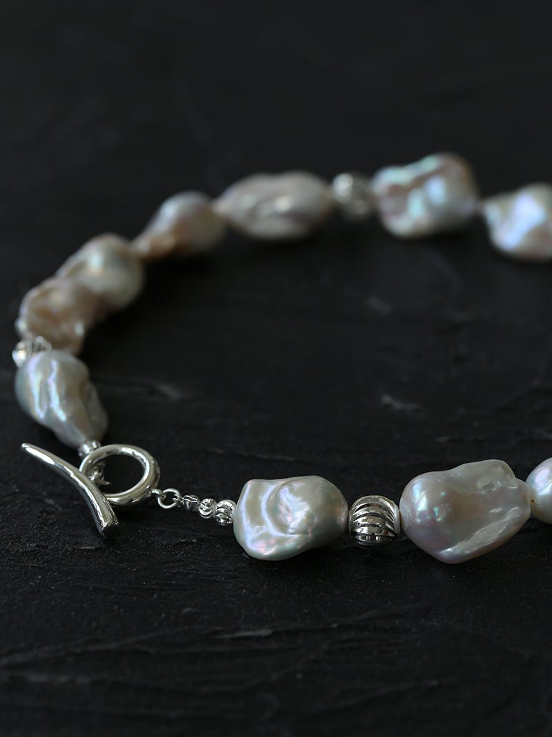 Elegant Baroque Pearl Classic Choker Necklace - floysun