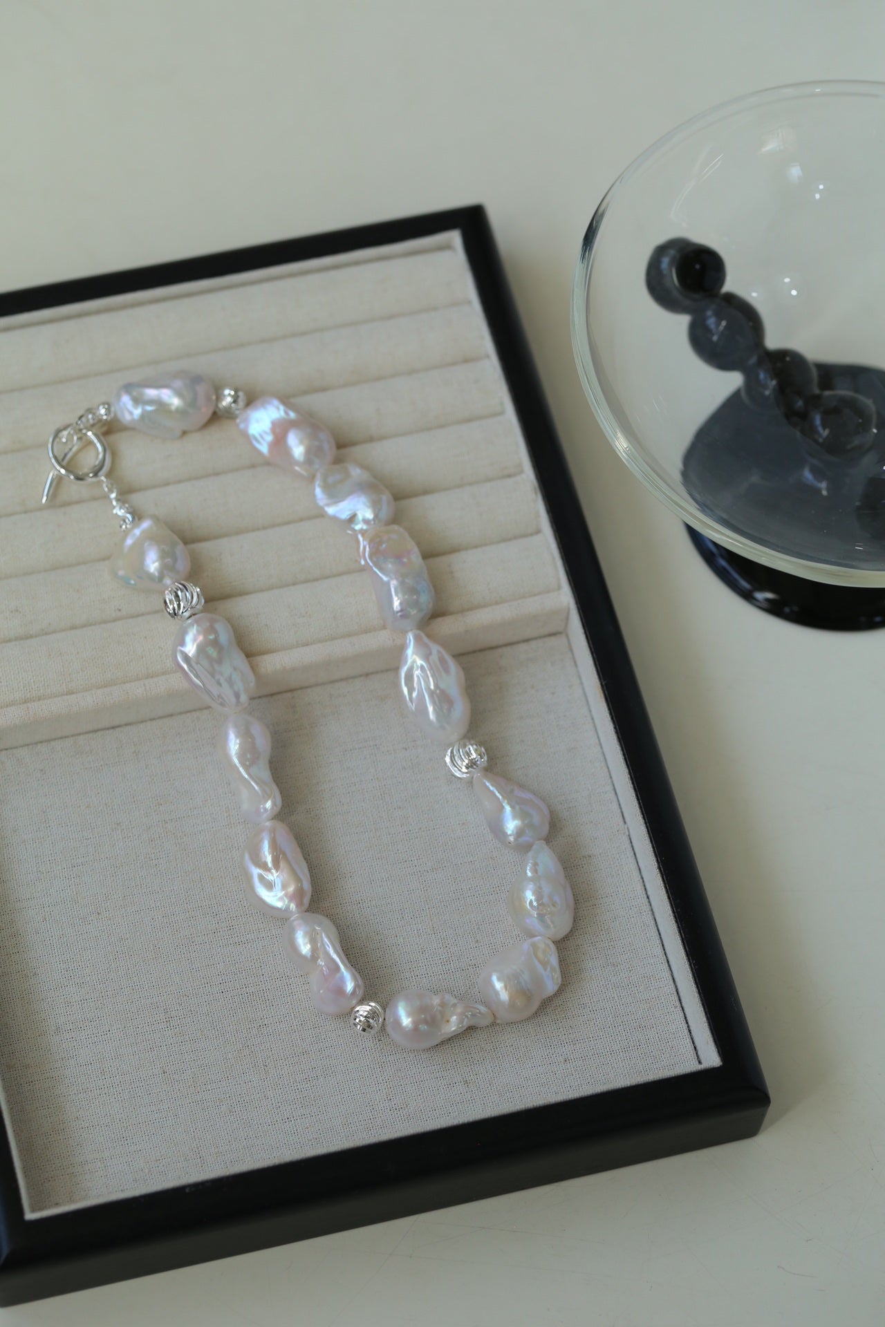 Elegant Baroque Pearl Classic Choker Necklace - floysun