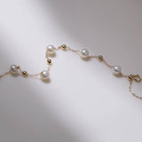 Elegant Stardust Pearl Chain Bracelet - floysun