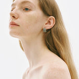 Enamel Candy Color C - Huggie Earrings - floysun