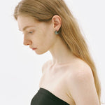 Enamel Candy Color C - Huggie Earrings - floysun