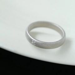 Engraved Series Brushed Texture Ring - floysun
