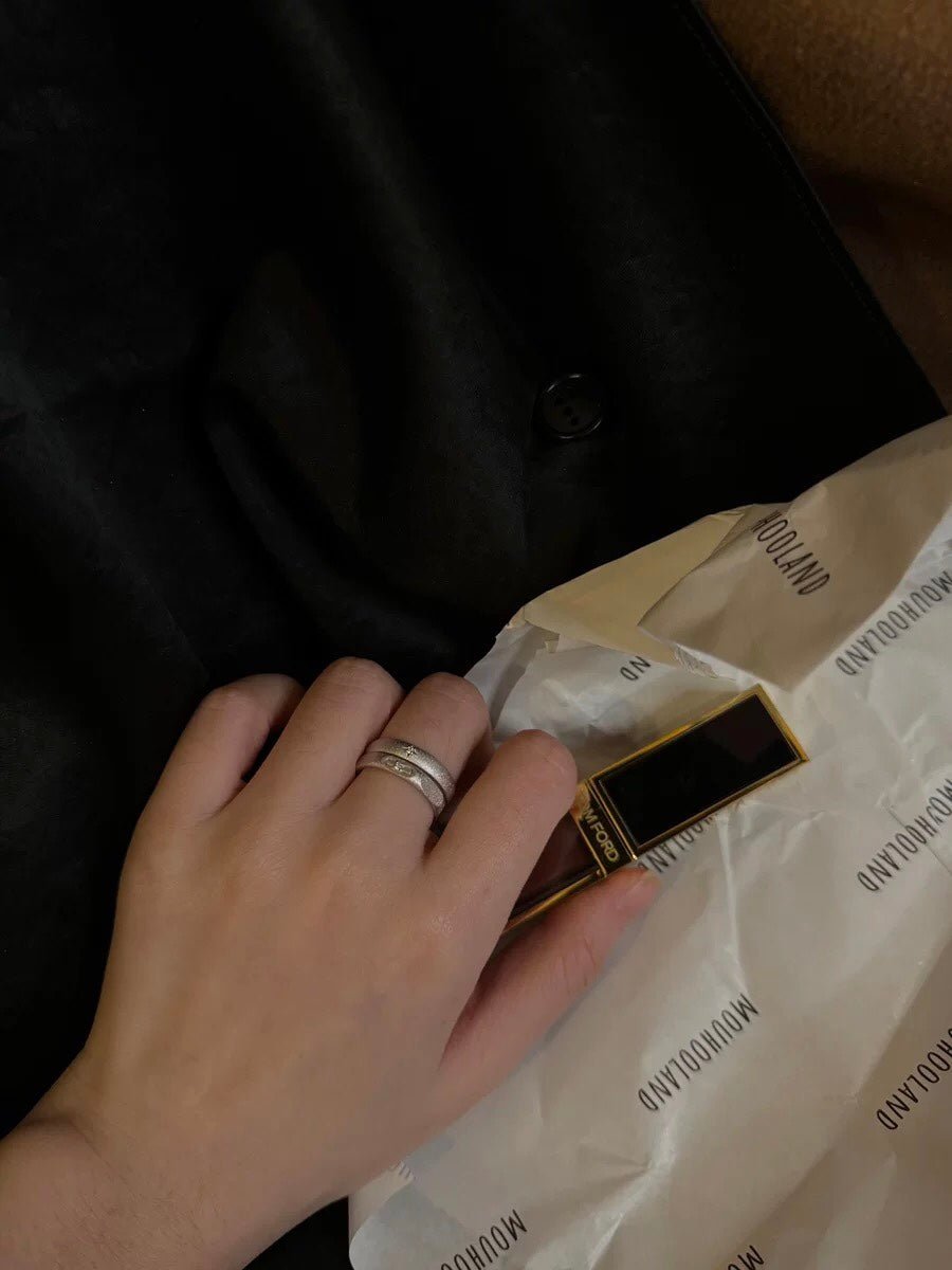 Engraved Series Brushed Texture Ring - floysun