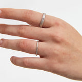 Engraved Series Brushed Texture Ring - floysun