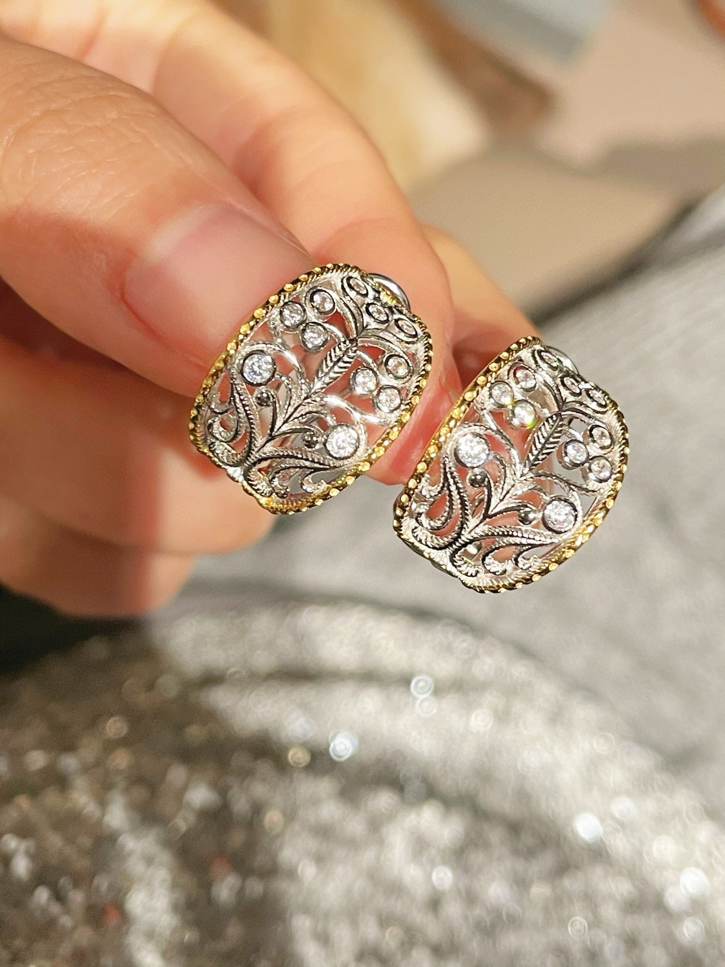 Eternal Spring Lace Studs - floysun