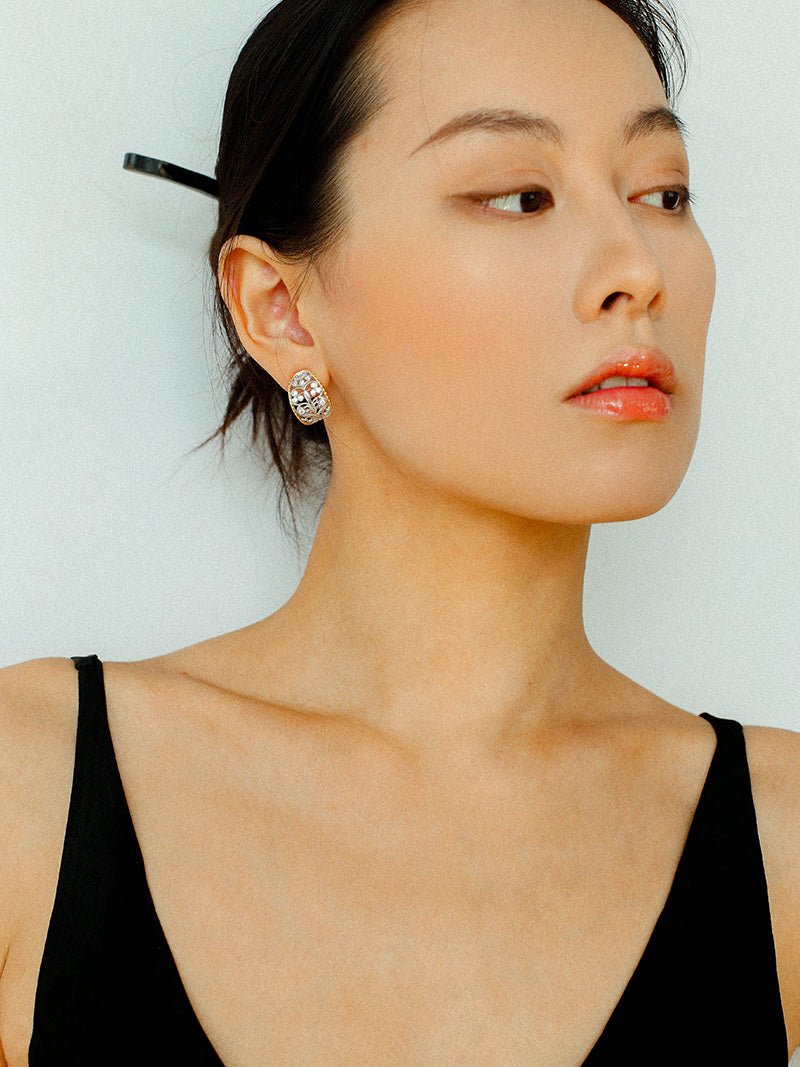 Eternal Spring Lace Studs - floysun