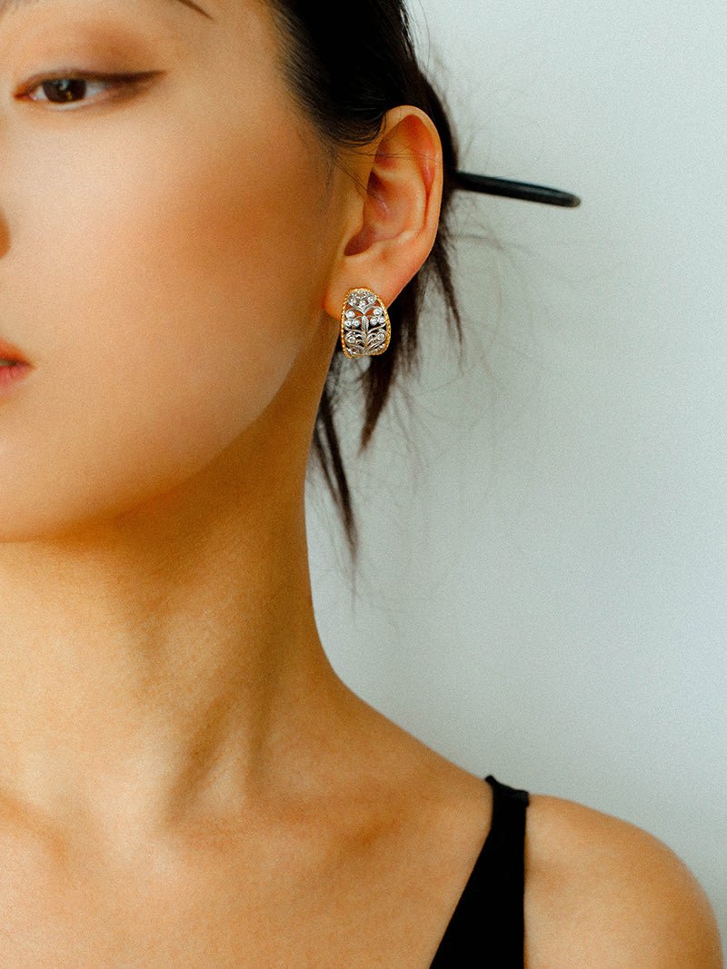 Eternal Spring Lace Studs - floysun