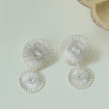 Flora Solaris Whisper Earrings – Double Bloom Edition - floysun