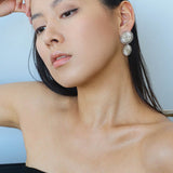 Flora Solaris Whisper Earrings – Double Bloom Edition - floysun