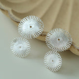 Flora Solaris Whisper Earrings – Double Bloom Edition - floysun