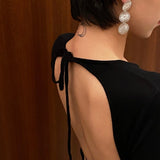 Flora Solaris Whisper Earrings – Triple Bloom Edition - floysun