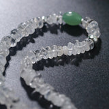 Forest Whisper Clear Quartz & Green Aventurine Necklace - floysun