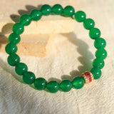 Fortune Flow Green Agate Bracelet - floysun