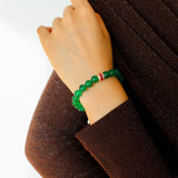 Fortune Flow Green Agate Bracelet - floysun