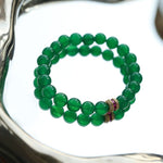 Fortune Flow Green Agate Bracelet - floysun
