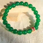 Fortune Flow Green Agate Bracelet - floysun
